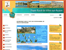 Tablet Screenshot of foyer-rural-villes.org